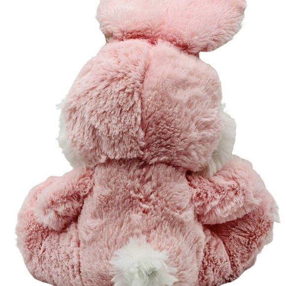 Sugarloaf Kellytoy Bunny Plush Pink Rabbit Carrot Feet Easter Pink Eyes Stuffed - Picture 5 of 11